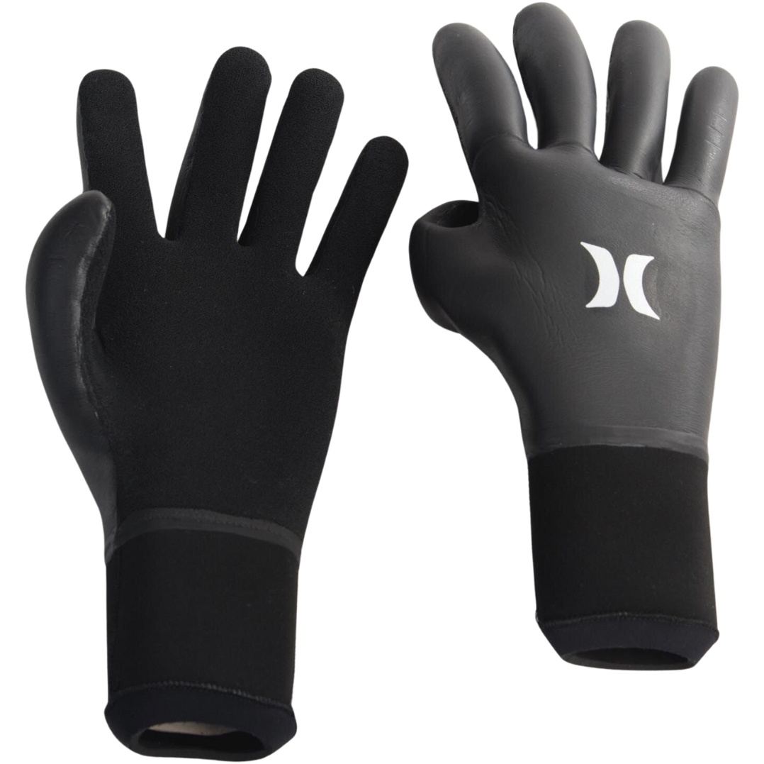 2025 Hurley Advantage Plus 3mm Gloves BV7393 - Black